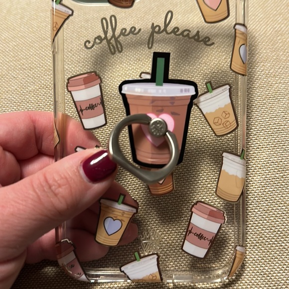 iPhone 12 Pro Max phone case with ring. - Picture 2 of 3